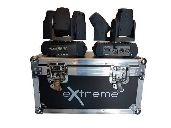 extreme quadtrispot310c bundle coppia teste mobili case in omaggio