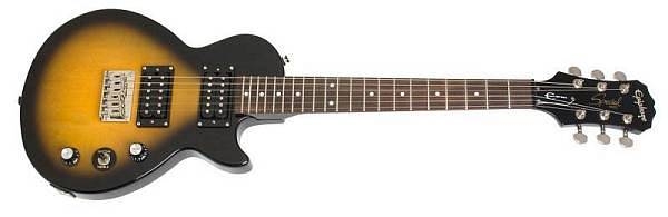 epiphone les paul express vintage sunburst vs chitarra elettrica scala corta