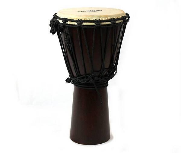 luke daniel sh8 25 djembe 8 in legno con tiranti tradizionali 41 cm