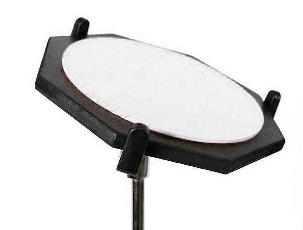 luke daniel p10a pad per allenamento batteria 10 con supporto regolabile