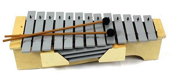 luke daniel jb16g glockenspiel xilofono in metallo 13 note