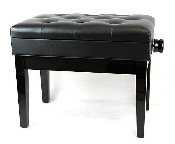 weisbach pj 007 panchetta lusso per pianoforte in legno contenitore