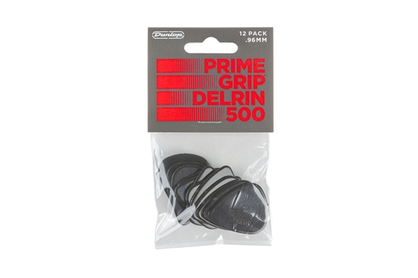 dunlop 450p096 prime grip delrin 500 96 mm players pack12