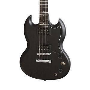 epiphone sg special ve vintage worn ebony chitarra elettrica diavoletto