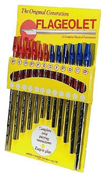 gewa flageolets set 12 flauti irlandesi
