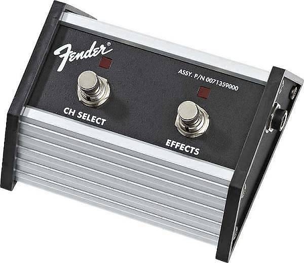 fender 2 button footswitch channel select effects onoff with 14 jack