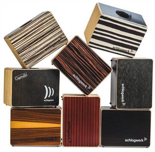 schlagwerk dc 300 s cajonito cajon da viaggio finitura a sorpresa