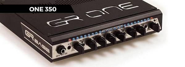 gr bass one 350 blk testata per basso 350w