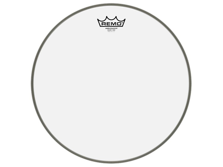 remo weatherking ambassador hazy 13 pelle risonante o battente per rullante batteria