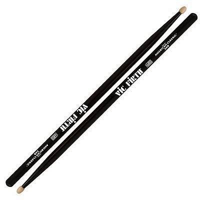 vic firth american classic 5a black 5ab bacchette batteria