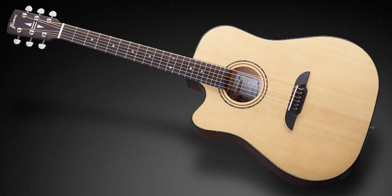 framus fd14 sv ce dreadnought cutaway eq natural vintage high polish mancina