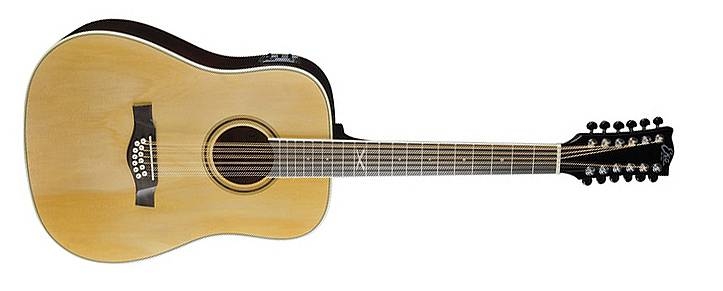 eko nxt d xii eq natural chitarra acustica 12 corde elettrificata