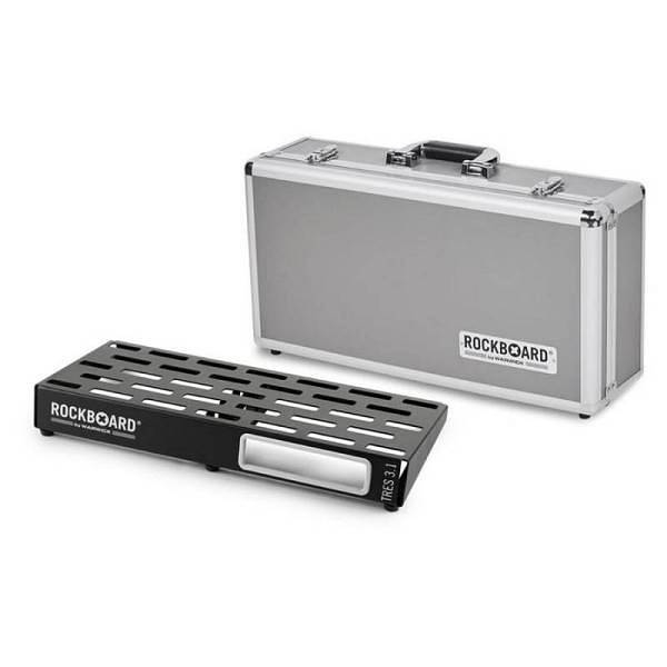 rockboard tres 31 pedalboard 51 x 23 cm con flight case