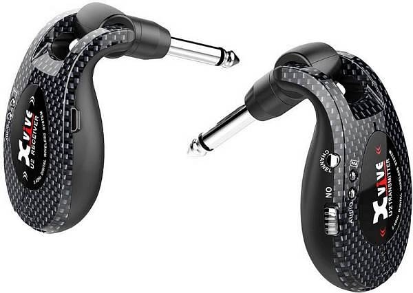 xvive technology x vive technology u2 carbon radiotrasmettitore chitarra digitale 24ghz