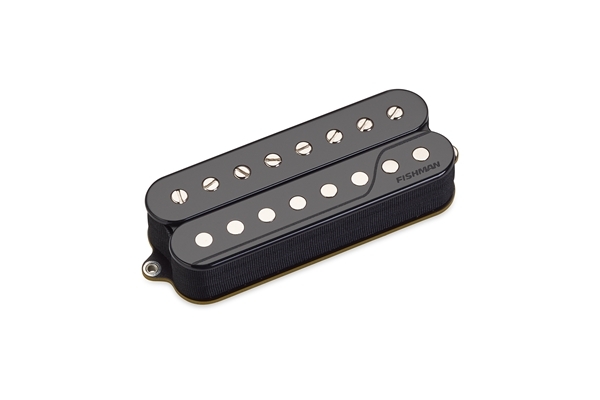 fishman fluence open core classic humbucker bridge 8 corde black
