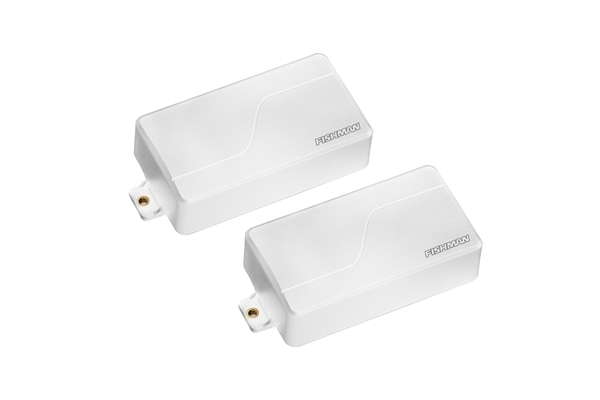 fishman fluence modern humbucker set2 7 corde white plastic