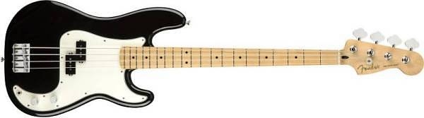 fender player precision bass mn black