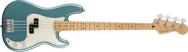 fender player precision bass mn tidepool