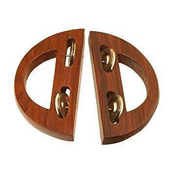 muses crescent clacker percussione in legno con piattini