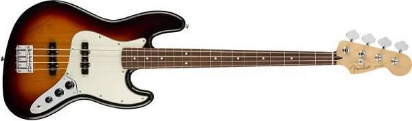 fender player jazz bass pau ferro 3c sunburst