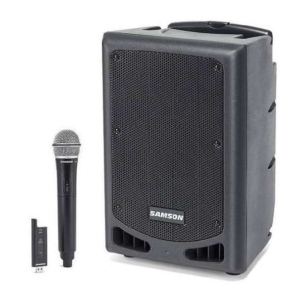 samson expedition xp208w pa portatile con bluetooth 200w