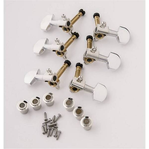 prs acc 4363s n phase iii lock tuners nickel set 6