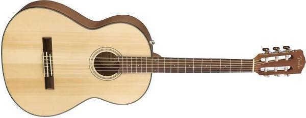 fender cn 60 s nylon walnut fingerboard natural
