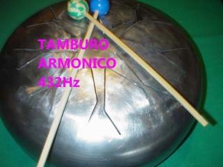 Tamburo Armonico 432Hz, Tank Drum o Hank Drum 