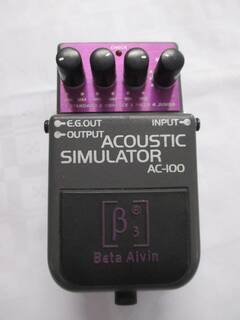 pedale beta aivin acoustic simulator ac100- ex demo