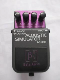 pedale beta aivin acoustic simulator ac100- ex demo