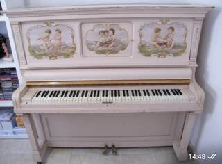 vendo pianoforte verticoda steinway & sons
