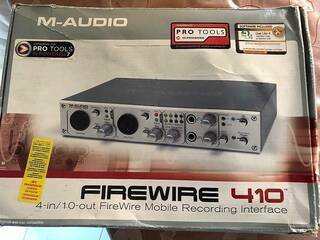 scheda audio m-audio firewire 410