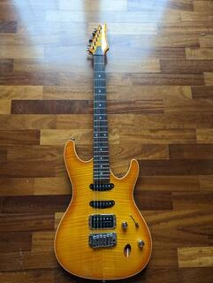 ibanez sa260fm amber burst