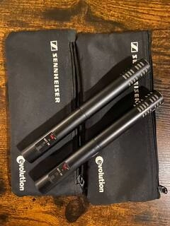 vendo due microfoni sennheiser (panoramici a condensatore) - Microfoni  usati e nuovi