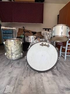 batteria acustica ludwig classic maple anno 1969