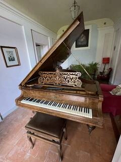 magnifico pianoforte bechstein berlin del 1887-1901 modello v