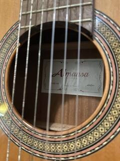 almansa senorita chitarra classica student 7/8 natural