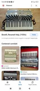 fisarmonica boselli recanati italia 1930