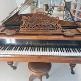 un bellissimo pianoforte antico a coda viennese czapka & sohn