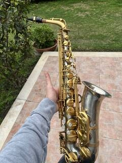 rampone & cazzani r1 jazz argento e oro sax alto