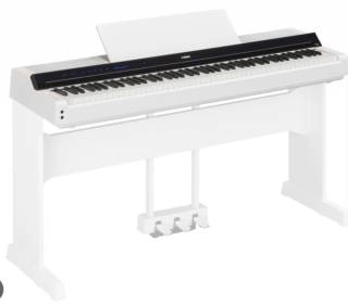 yamaha p-s500 w completo di pedaliera e supporto bianco