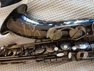 sax tenore dave guardala new york laccato nichel nero