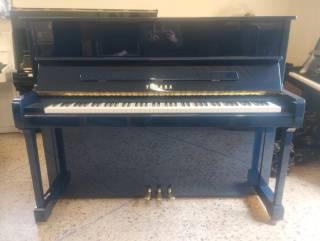 pianoforte yamaha p121 blu notte seminuovo con trasporto e panca incl