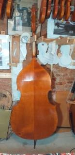 contrabbasso artigianale – liutaio (1984)