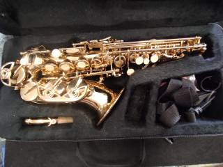 sax floret soprano curvo sx305c in sib con custodia rigida