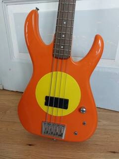 vendo basso flea bass originale – arancione – raro