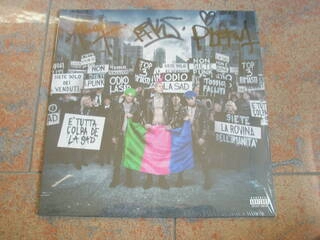 la sad - odio la sad - lp azzurro - autografato