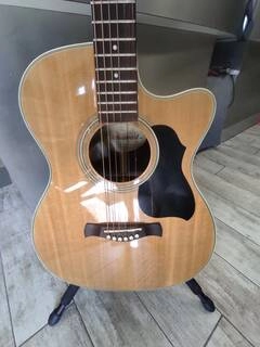 chitarra acustica richwood a 60 -ce elettrificata con custodia