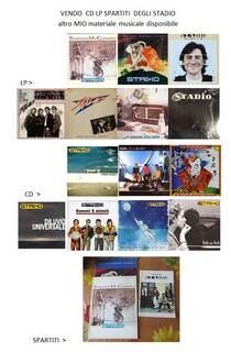 cd lp spartiti degli stadio