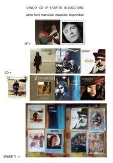 cd lp spartiti di zucchero